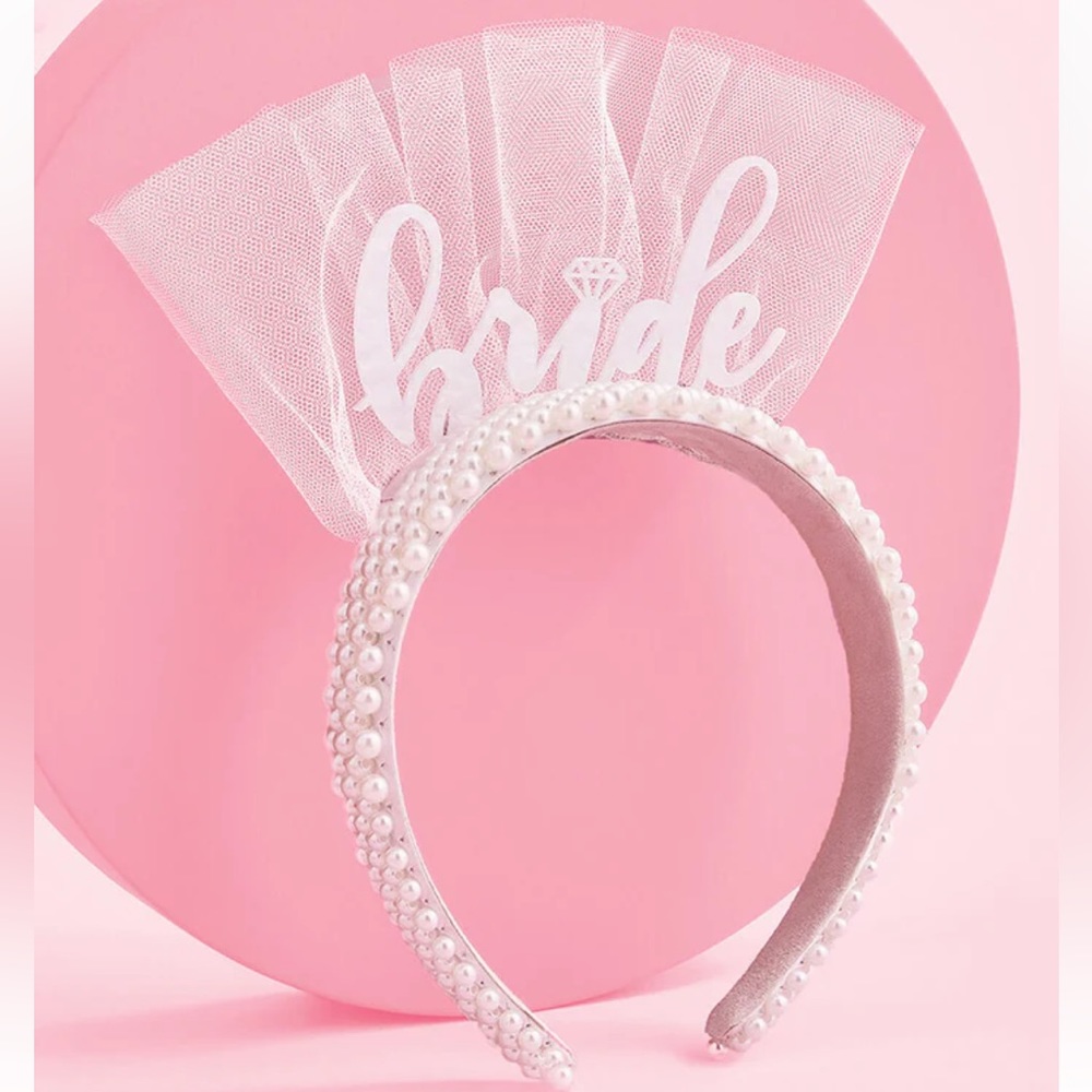 Bride Pearl Headband / Bachelorette